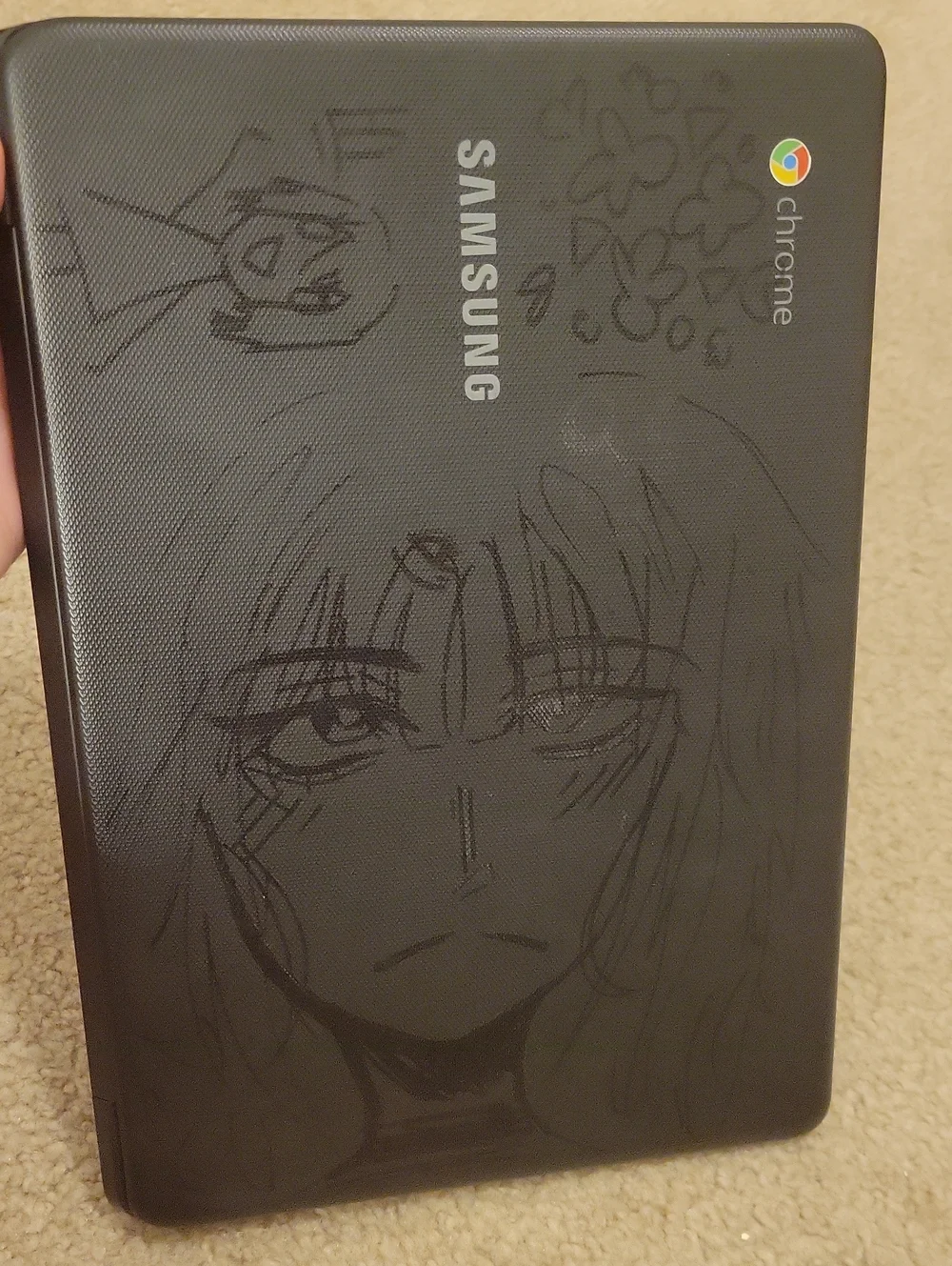 ***READ MORE***Samsung Black Chromebook Laptop with Compact Keyboard